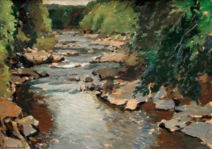 Stream with Boulders