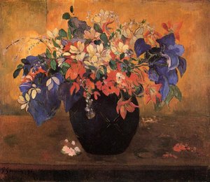 Flower Piece — Eugène Henri Paul Gauguin