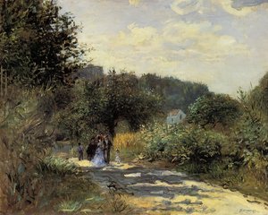 Une Route à Louveciennes