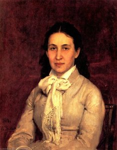 Portrait Of E. Mamontova — Ilya Yefimovich Repin