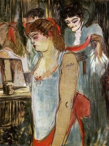 The Tatooed Woman — Henri De Toulouse-lautrec
