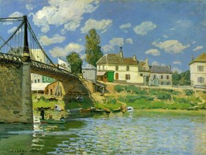 Pont de Villeneuve la Garenne - -