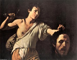 David With The Head Of Goliath — Caravaggio