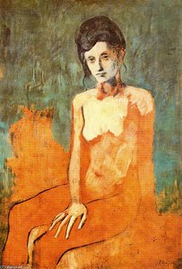 Seated Female Nude — Pablo Picasso