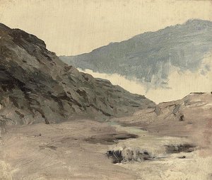 Mountains In The Morning Light — Franz Roubaud