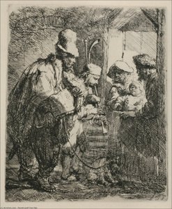 The Travelling Musicians — Rembrandt Van Rijn