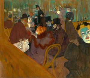 At The Moulin Rouge — Henri De Toulouse-lautrec