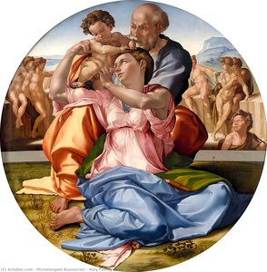 Holy Family (doni Tondo) — Michelangelo Buonarroti