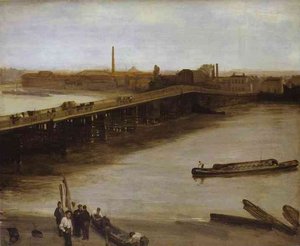 Brown And Silver, Old Battersea Bridge — James Abbott Mcneill Whistler