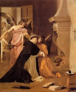 La Tentación De Santo Tomás De Aquino — Diego Velázquez
