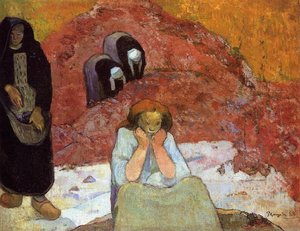 Grape Harvest In Arles (also Known As Human Misery) — Eugène Henri Paul Gauguin