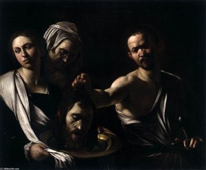 Salome With The Head Of St John The Baptist — Caravaggio