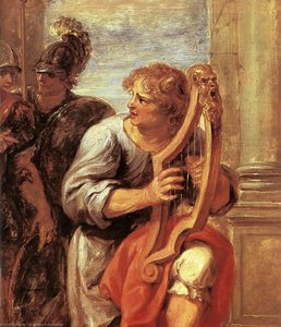 Saul E Davi (detalhe) — Erasmus Quellinus Ii