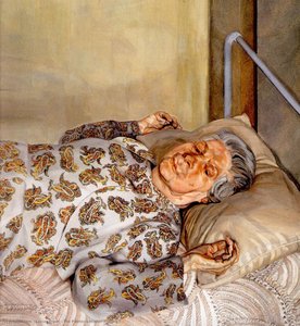 The Painter's Mother Resting I — Lucian Freud