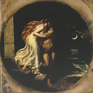 The Parting Of Hero And Leander — William Etty