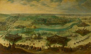 The Siege Of Jülich, 1621-22, Sebastiaen Vrancx (attributed To), C. 1635 — سيباستيان فرانكس