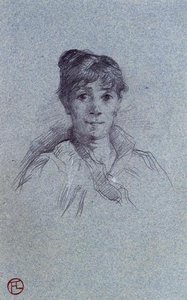 Portrait Of A Woman — Henri De Toulouse-lautrec