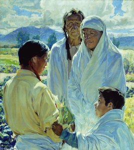 The Solemn Pledge, Taos Indians