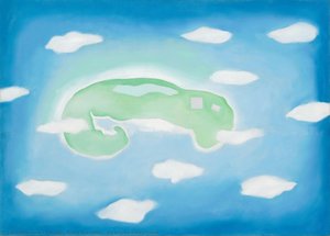An Island With Clouds — Georgia O'keeffe