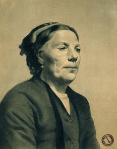Old Lady With Scar On Her Cheek — Georgios Jakobides