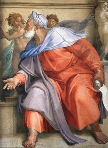 Ezekiel (detail) — Michelangelo Buonarroti