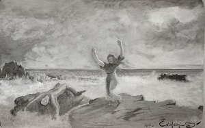 Tragedy Of The Sea — Louis Michel Eilshemius