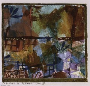 Finestre E Palme — Paul Klee