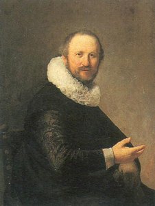 Portrait Of A Seated Man — Rembrandt Van Rijn