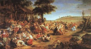 The Village F Te — Peter Paul Rubens