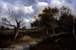 Landscape with Dying Tree