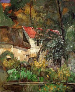 The House Of Pere Lacroix In Auvers — Paul Cézanne