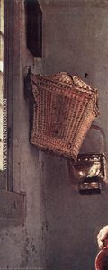 The Milkmaid (detail) — Johannes Vermeer