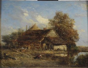 La Chaumière — Felix Ziem