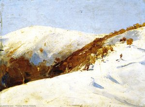The Mailmana To Omeo (also Known As Snow Shoes) — Thomas William Roberts