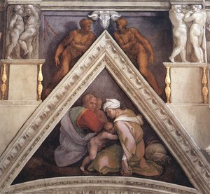 Ancestors Of Christ: Figures (17) — Michelangelo Buonarroti