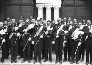33rd Degree Masons, Norfolk, Virginia Group — Hamilton Sutton Smith