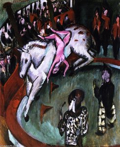 Die Zirkusreiterin — Ernst Ludwig Kirchner