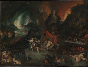 Aeneas And The Sibyl In The Underworld — Ян Брюгель Молодший