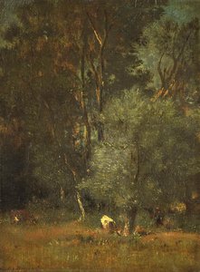 View in the Woods, Jules Dupré, 1840 - 1889