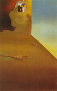 The Meeting of the Illusion and the Arrested Moment - Fried Eggs Presented in a Spoon, 1932