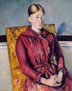 Madame Cezanne In A Yellow Chair — Paul Cézanne