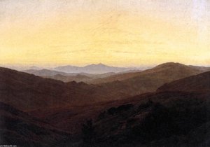 The Riesengebirge — Caspar David Friedrich