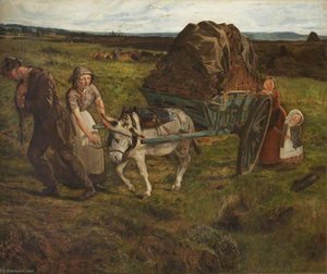 Carting Turf From Farington Moss — Thomas Wade