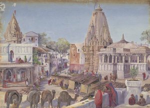 'Street in Oodipore. India'