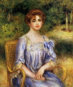 Madame Gaston Bernheim De Villers Nee Suzanne Adler — Pierre-auguste Renoir