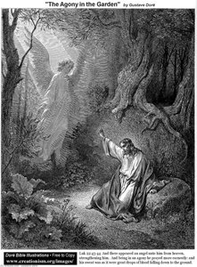 The Agony In The Garden — Paul Gustave Doré