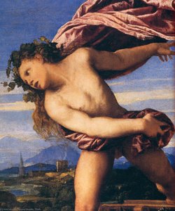 Bacchus And Ariadne (detail) — Titian