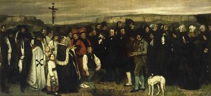 Burial At Ornans — Gustave Courbet