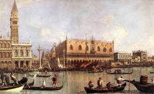 Palazzo Ducale E La Piazza Di San Marco — Giovanni Antonio Canal