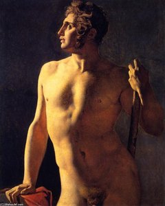 Male Torso — Jean-auguste-dominique Ingres